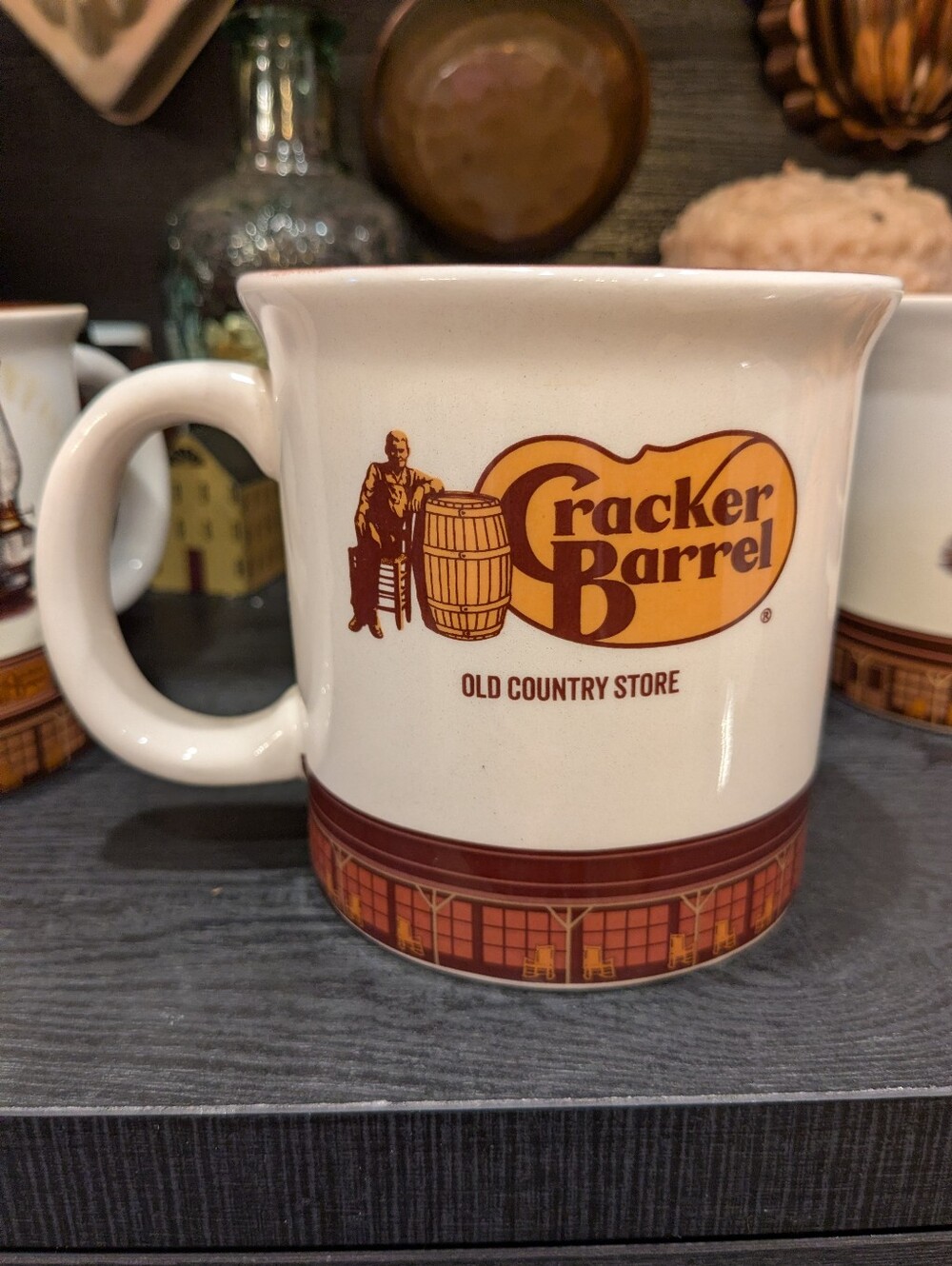 Cracker Barrel Country Rustic Kitchen Mugs (Set of 3) Approx 16 Ounce - Picture 8 of 10